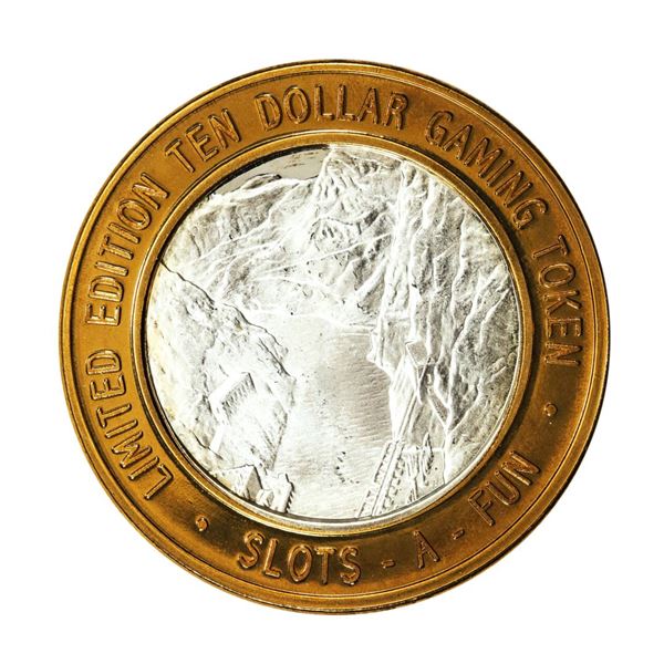 .999 Fine Silver Slots A Fun Casino Las Vegas, NV $10 Limited Edition Gaming Token