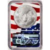 Image 2 : 2020 $1 American Silver Eagle Coin NGC MS70 Flag Core