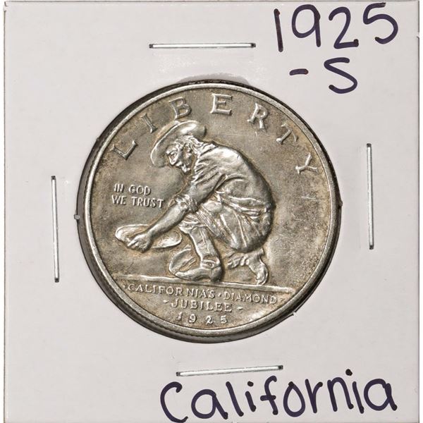 1925-S California Diamond Jubilee Commemorative Half Dollar Coin