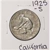 Image 1 : 1925-S California Diamond Jubilee Commemorative Half Dollar Coin