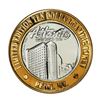 Image 2 : .999 Fine Silver Atlantis Casino & Resort Reno, NV $10 Limited Edition Gaming Token