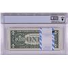 Image 2 : Pack 2017A $1 Federal Reserve STAR Notes Atlanta Fr.3005-F* PCGS Superb Gem UNC 67PPQ