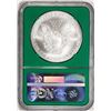 Image 2 : 2005 $1 American Silver Eagle Coin NGC MS70 From US Mint Sealed Box Green Core