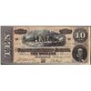 Image 1 : 1864 $10 Confederate States of America Note