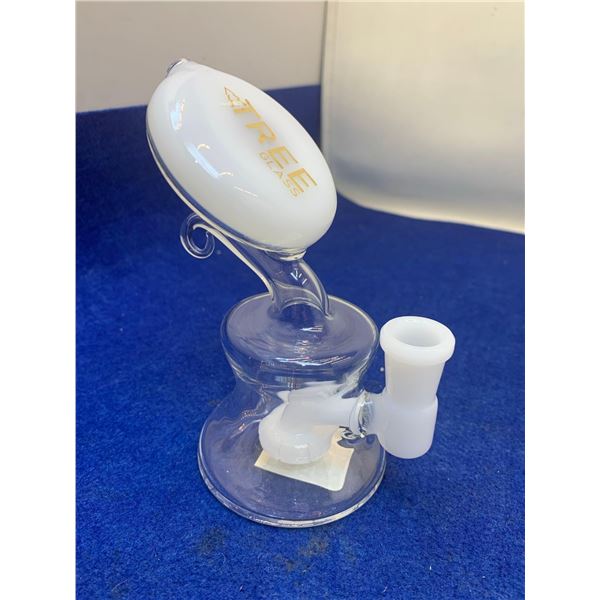 Glass Rig Tree 6" Mega Mouthpiece with Banger Retail Value $115