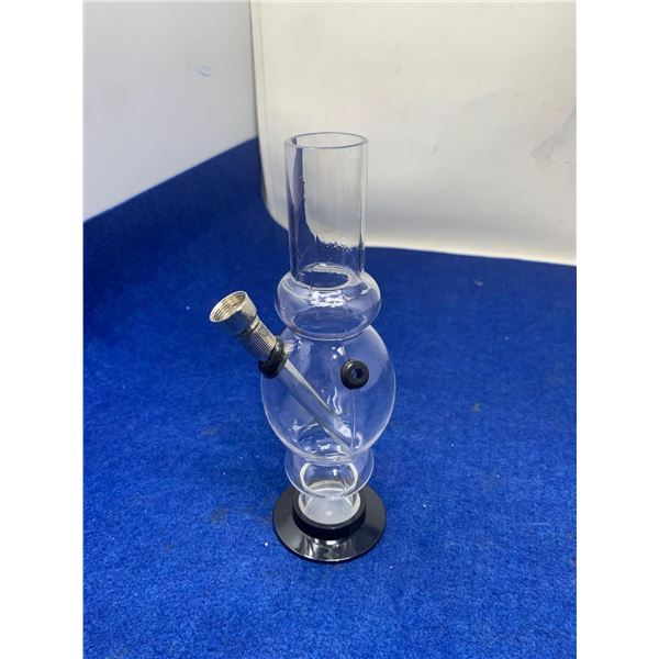 Glass Bong with Metal Bowl