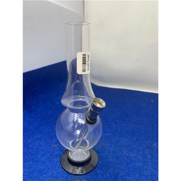 Glass Bong with Metal Bowl