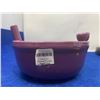 Image 2 : Ceramic Cereal Purple Bowl Pipe