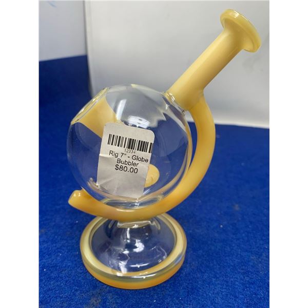 7" Globe Bubbler Rig Retail Value $80