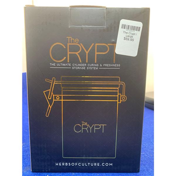 The Crypt Cylinder Curing & Freshness Storage System