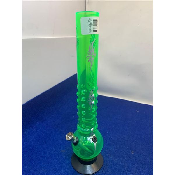Acrylic Water Pipe Green