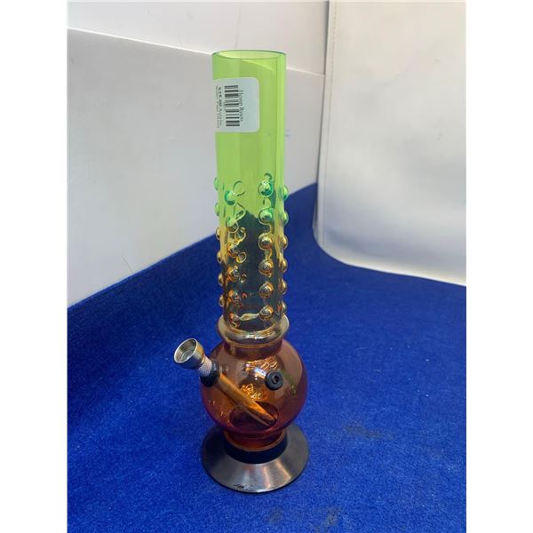 Acrylic Water Pipe Green/Brown