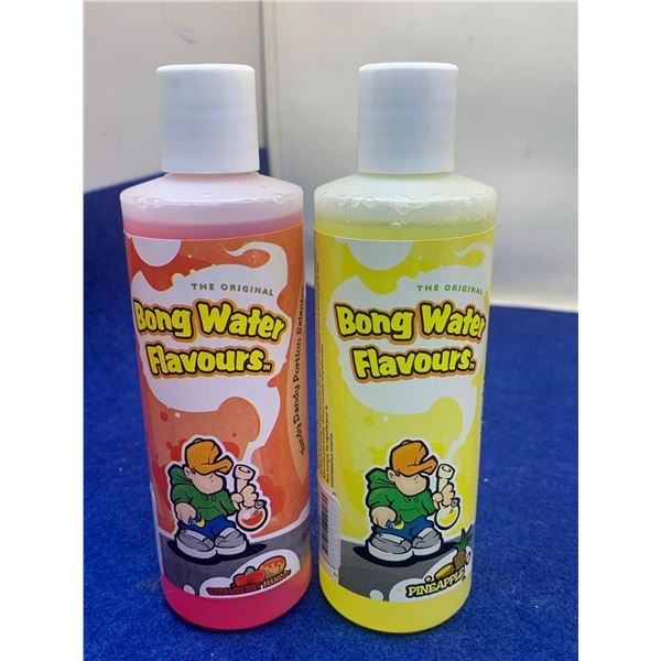 Lot of 2 Bong Water Flavours Strawberry Mango and Pineapple