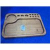 Image 1 : Illuminate Wooden Rolling Tray - Mahogany