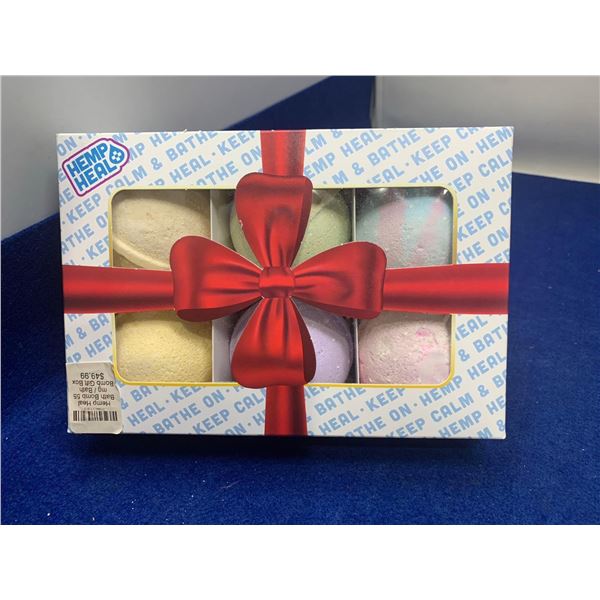 Hemp Heal Bath Bomb 55mg Bath Bomb Gift Box