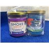 Image 1 : Lot of 2 Smoke odor exterminator candles