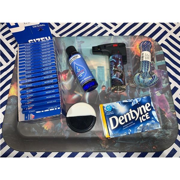 Mixed lot of smoking essentials