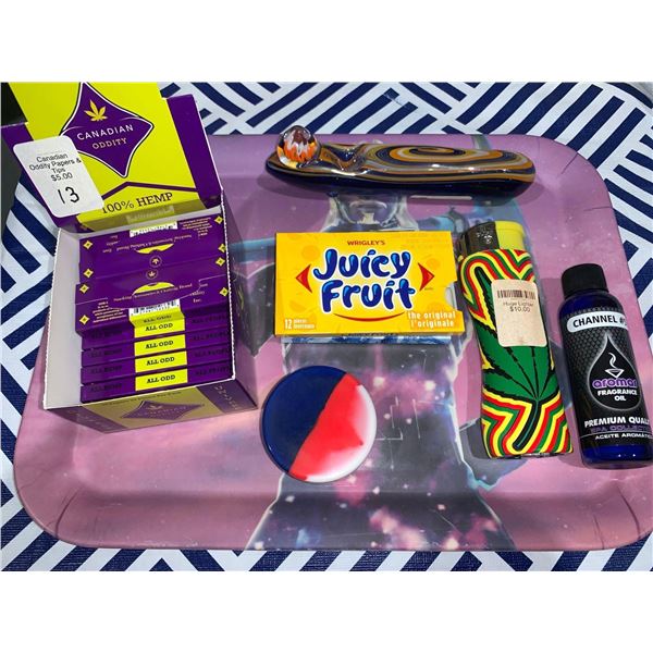 Mixed lot of smoking essentials