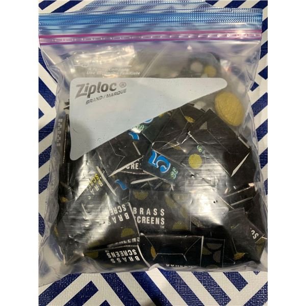 Mixed bag of brass pipe screens