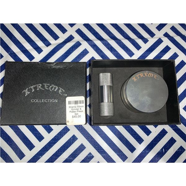 Xtreme collection herb grinder and pollen press