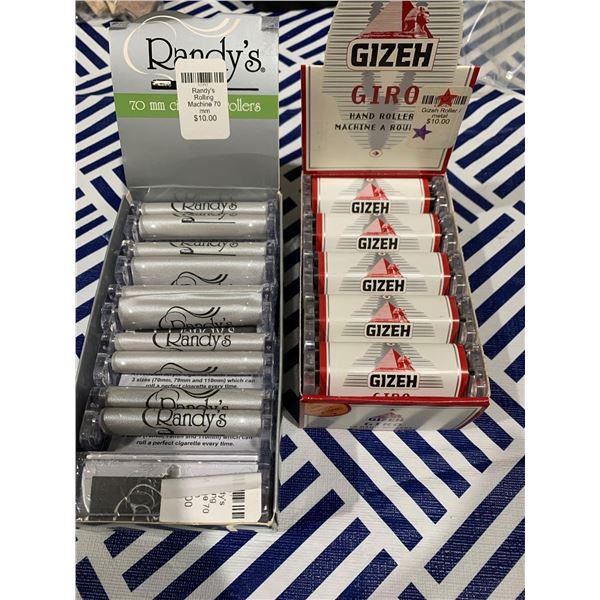 lot of 2 rolling machines