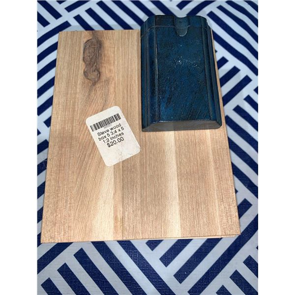 Steve wood box and dugout mixed lot