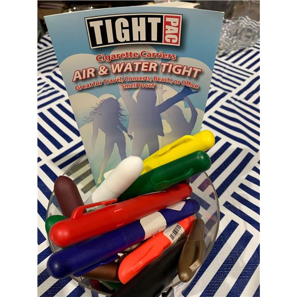 Air and water tight cigarette cases