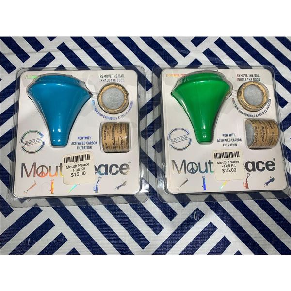 Lot of 2 mouth piece full kits