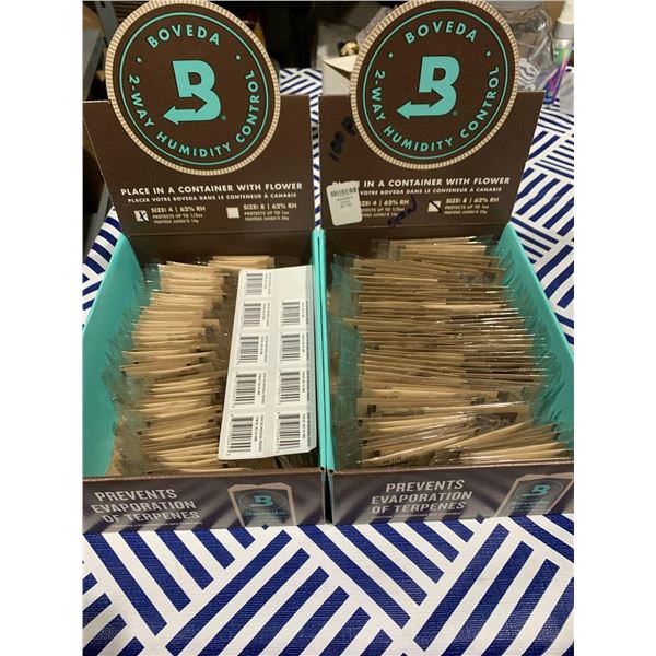 Lot of boveda 2 way humidity control