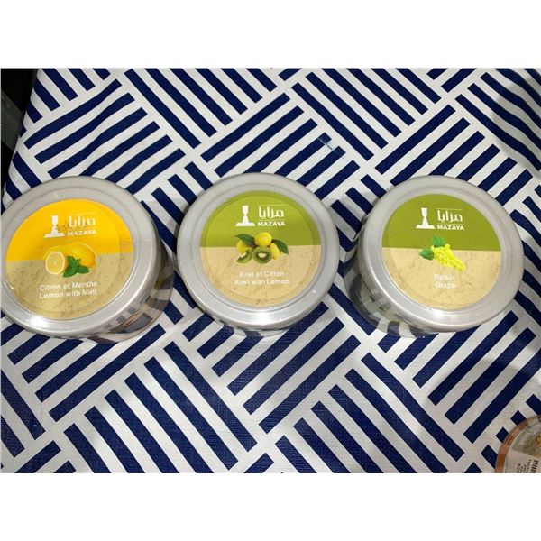 Lot of 3 mixed natural mazaya molasses