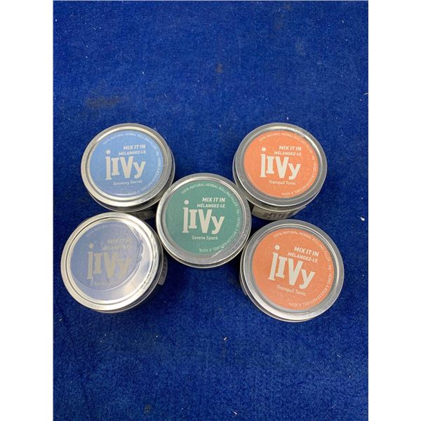 Lot of 5 livy rolling filter savoury secret