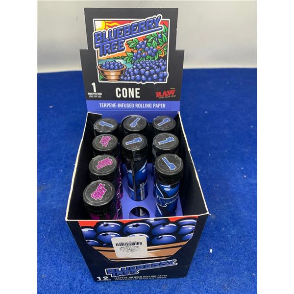 Blueberry tree terpene infused rolling paper