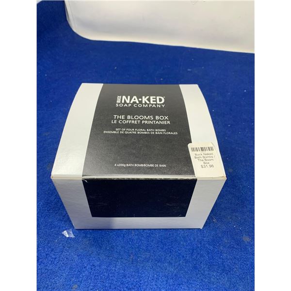 Naked soap company the blooms box bath bomb