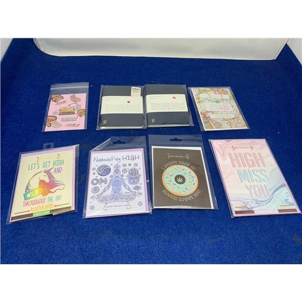 Mixed lot of kush kards and journals