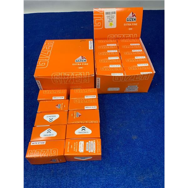 Mixed lot of rolling papers