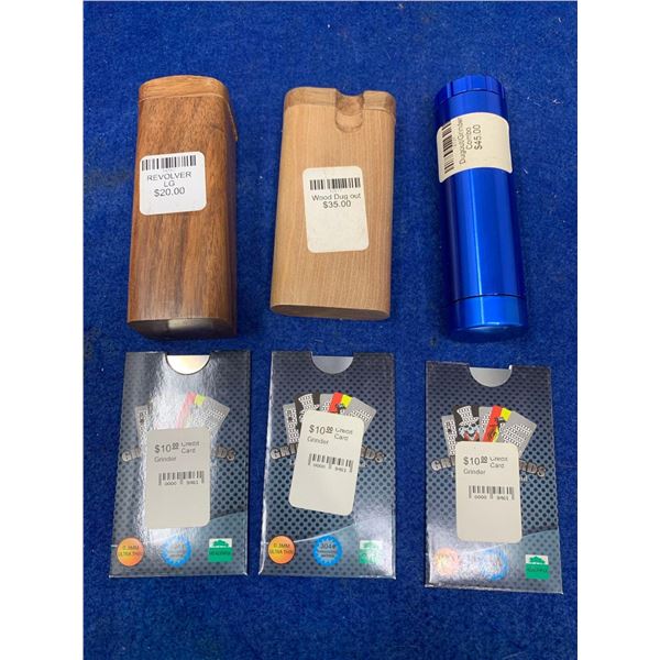 Lot of 3 dugouts and grinder card packs