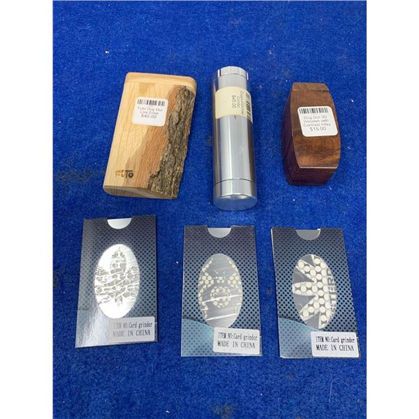 Lot of 3 dugouts and grinder card packs