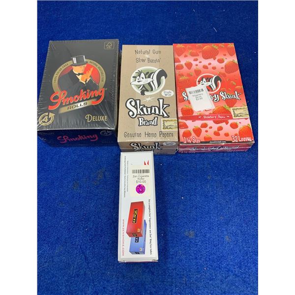 zen cigarette roller with 3 lots of rolling papers