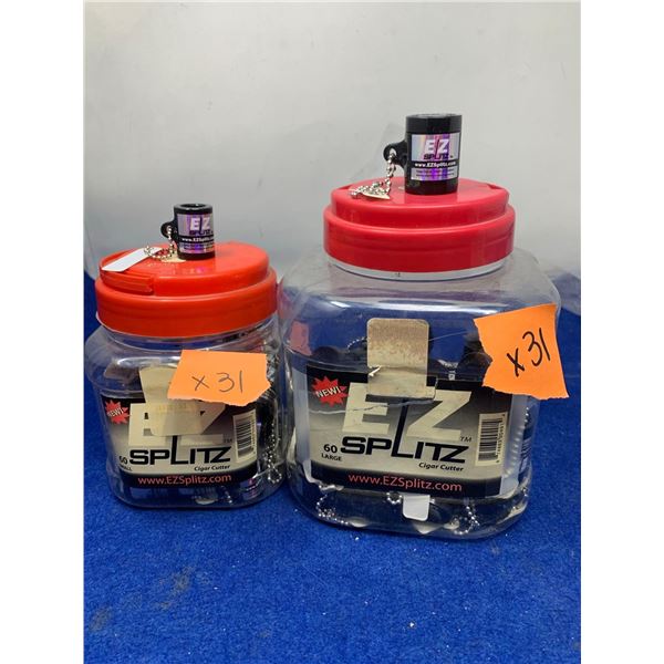 2 lots of EZ splitz cigar cutter