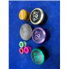 Image 1 : Lot of 5 herb grinders and 3 spacers
