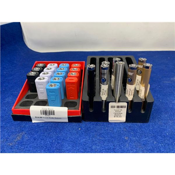 Mixed lot of yocan batteries