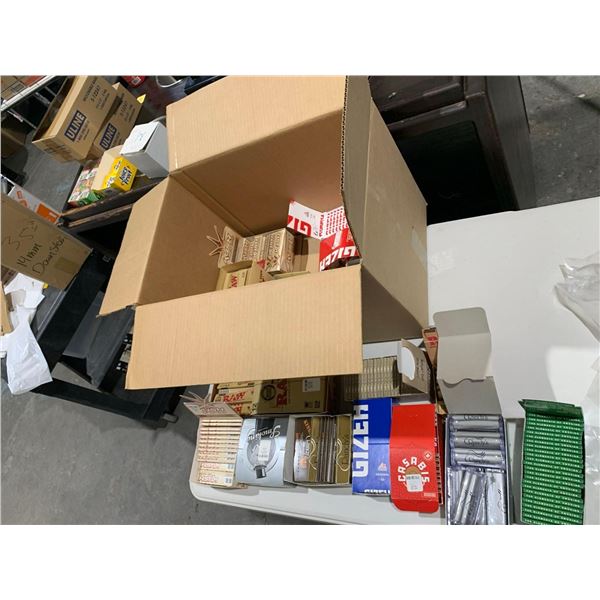 Mixed lot of rolling papers