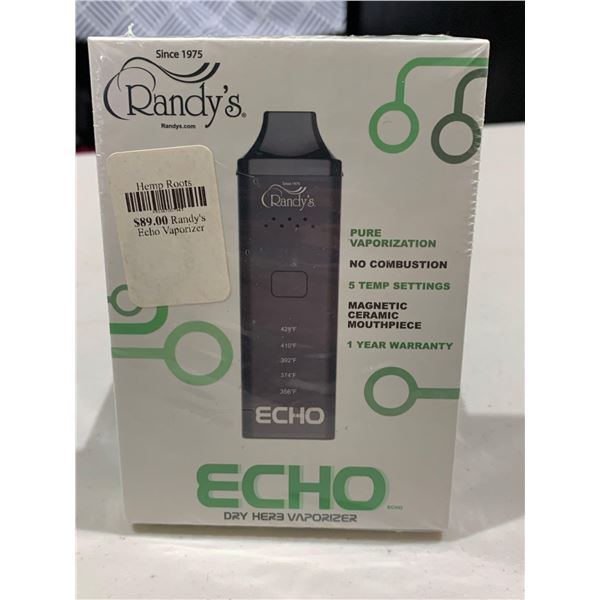 Randys echo vaporizer with magnetic ceramic mouthpiece