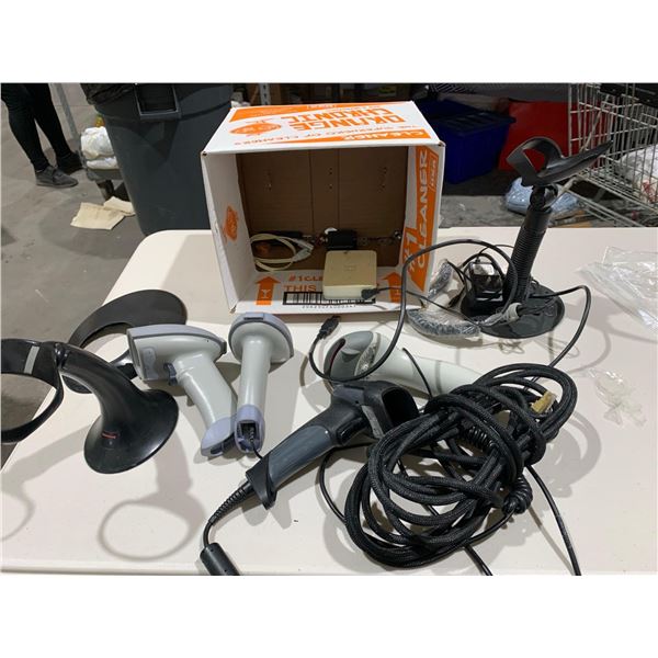 Mixed lot of POS barcode scanners