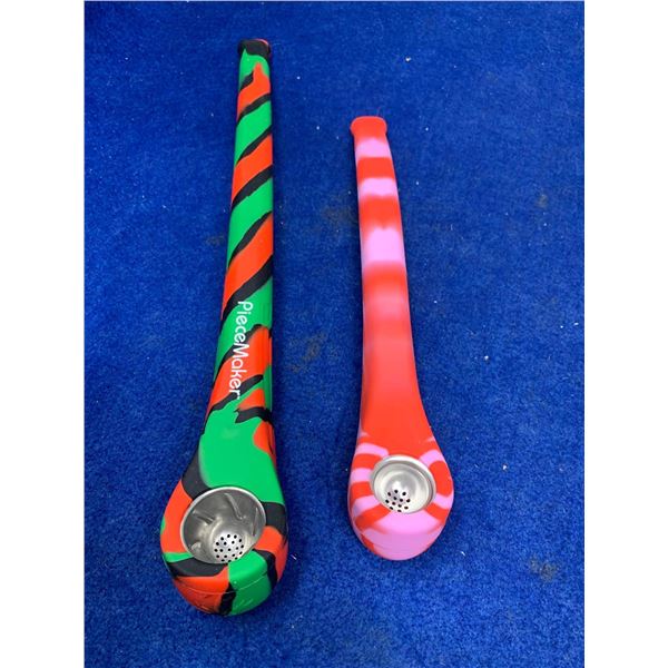 Lot of 2 silicone pipes