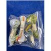 Image 2 : Mixed lot of glass pipes