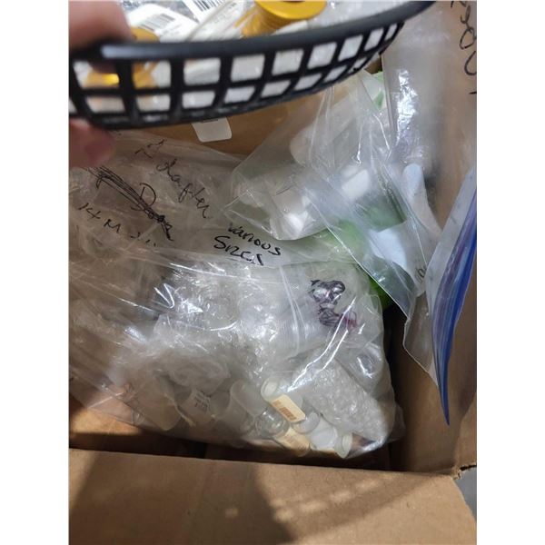 Mixed lot of miscellaneous pipe accessories