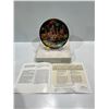 Image 1 : Russian Collectors Plate with Original Box and All Paperwork - "St Basil's, Moscow"