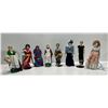 Image 1 : Collection of 8 Avon 8H International Porcelain Dolls some with original box