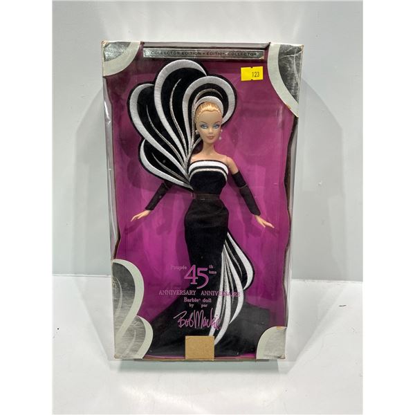 Barbie 45th Anniversary Barbie Doll by Bob Mackie - Collectors Edition in box